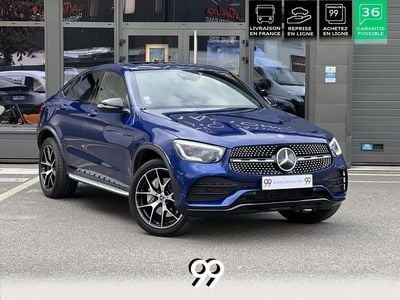 Occasion Mercedes GLC300e AMG line 321 ch (236 kW) 2021 Bleu Coupé