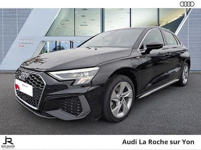 Noir mythic métallisé Occasion 2021 Audi A3 Sportback e-tron S-Line Citadine | 26 490 € (Prix juste)