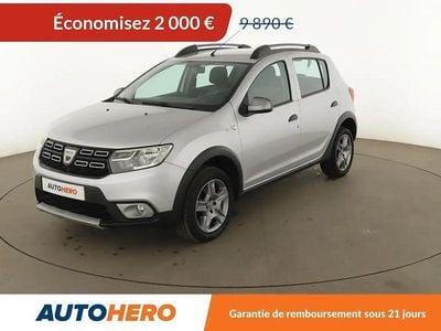 Gris Occasion 2018 Dacia Sandero Stepway Citadine | 7 890 € (Bon prix)