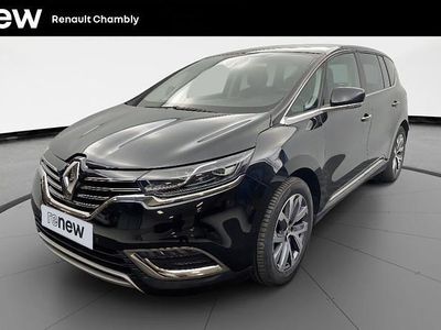 Noir Occasion 2017 Renault Espace Intens | 19 690 € (Prix assez cher)
