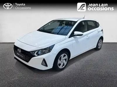 Blanc Occasion 2021 Hyundai i20 Berline | 12 590 € (Prix juste)
