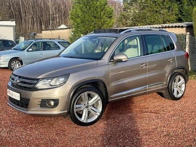 Beige Occasion 2014 VW Tiguan Exclusive SUV | 16 890 € (Prix juste)