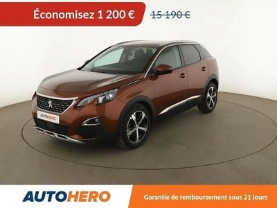 Brun Occasion 2017 Peugeot 3008 Allure SUV | 13 990 € (Prix juste)