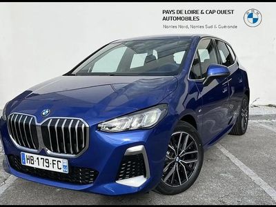 Bleu Occasion 2024 BMW 218 M Sport Monospace | 37 900 € (Prix assez cher)