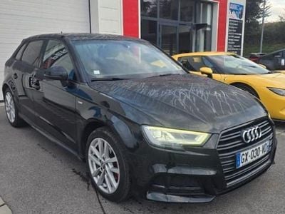 Noir Occasion 2019 Audi A3 S-Line Berline | 16 490 € (Super prix)