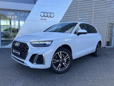 Blanc glacier métallisé Occasion 2024 Audi Q5 S-Line SUV | 52 980 € (Bon prix)