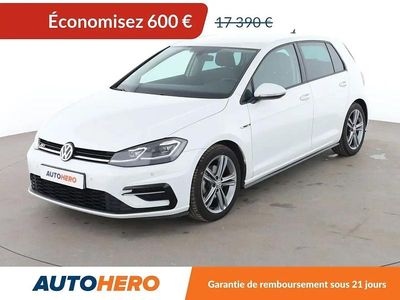 Blanc Occasion 2018 VW Golf Berline | 16 790 € (Prix juste)