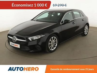 Noir Occasion 2019 Mercedes A180 Progressive Berline | 18 290 € (Bon prix)