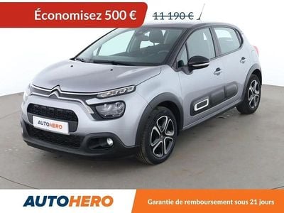 Gris Occasion 2021 Citroën C3 Feel Citadine | 10 690 € (Prix juste)