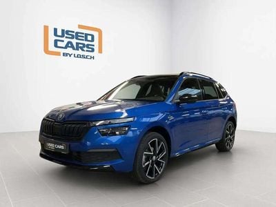 Bleu Occasion 2022 Skoda Kamiq Monte Carlo SUV | 24 990 € (Bon prix)
