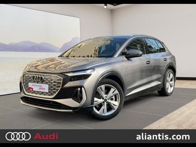 Gris typhon métallisé Occasion 2025 Audi Q4 e-tron S-Line SUV | 58 888 €