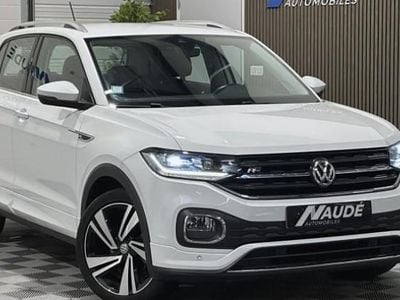 Blanc Occasion 2020 VW T-Cross R-line SUV | 17 990 € (Bon prix)