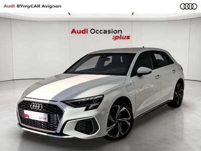 Blanc ibis Occasion 2024 Audi A3 Sportback e-tron S-Line Citadine | 33 490 € (Prix juste)