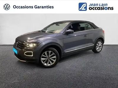 Gris cendre / capote noire Occasion 2022 VW T-Roc Cabriolet Cabriolet | 27 190 € (Bon prix)