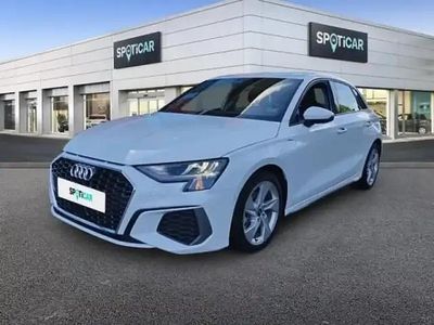 Blanc Occasion 2022 Audi A3 Sportback e-tron S-Line Citadine | 32 289 €