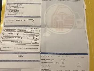 Occasion 2009 Citroën Xsara Picasso Exclusive Monospace | 2 999 €