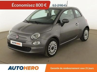 Gris Occasion 2017 Fiat 500 Lounge Citadine | 11 490 € (Bon prix)