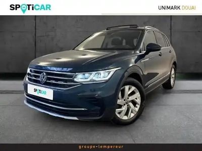 Nightshade blue métallisée Occasion 2023 VW Tiguan Elegance SUV | 33 991 € (Prix juste)