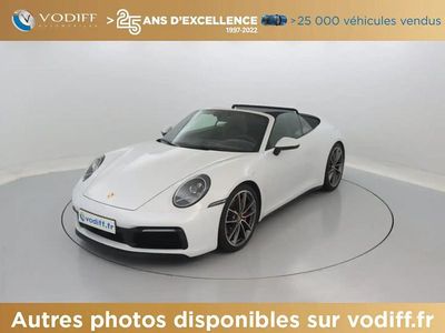 Blanc Occasion 2020 Porsche 911 Carrera S Cabriolet Cabriolet | 132 950 € (Prix cher)