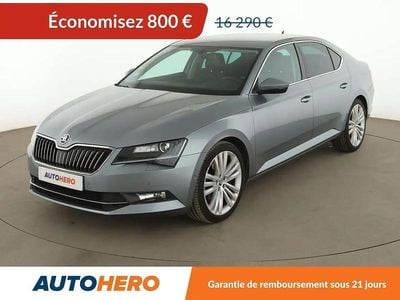 Gris Occasion 2015 Skoda Superb Style Berline | 15 490 € (Prix assez cher)