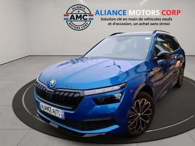 Bleu Occasion 2023 Skoda Kamiq Monte Carlo SUV | 19 800 € (Prix juste)