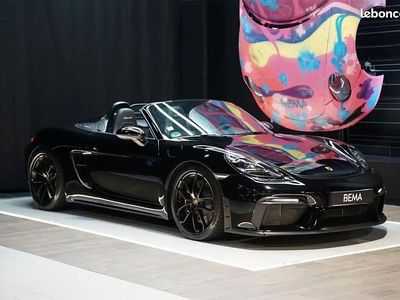 Noir Occasion 2021 Porsche 718 Spyder Cabriolet | 136 980 €