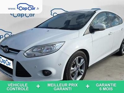 Occasion Ford Focus Titanium 125 ch (91 kW) 2015 Blanc Citadine