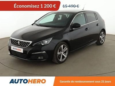 Noir Occasion 2021 Peugeot 308 GT Berline | 14 290 € (Bon prix)