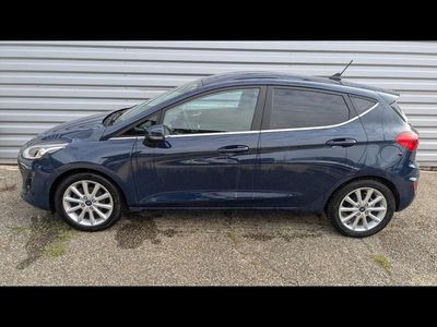 Bleu abysse Occasion 2020 Ford Fiesta Titanium Berline | 11 990 € (Prix juste)