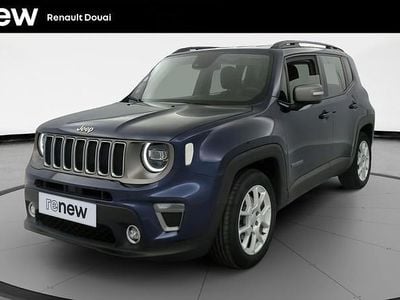 Azul jetset Occasion 2019 Jeep Renegade Limited SUV | 15 699 € (Prix juste)