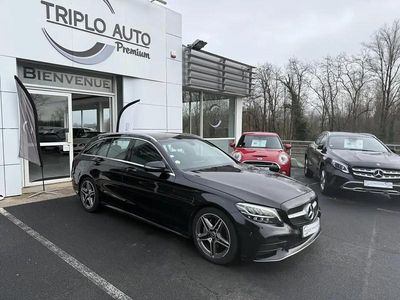 Noir Occasion 2018 Mercedes C220 AMG line Break | 19 990 € (Prix juste)