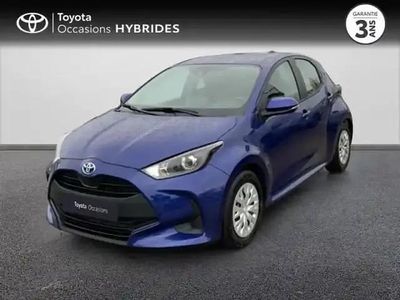 Occasion Toyota Yaris Hybrid 116 ch (85 kW) 2022 Bleu kyanite (m) Berline