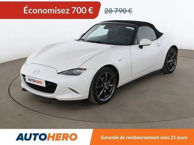Occasion Mazda MX5 Selection 184 ch (135 kW) 2019 Blanc Cabriolet