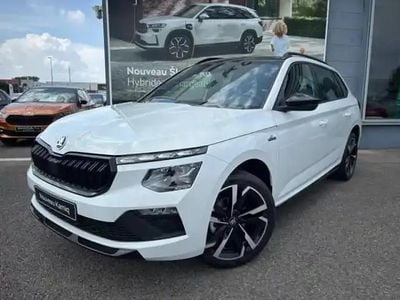 Blanc Occasion 2025 Skoda Kamiq Monte Carlo SUV | 25 490 € (Prix juste)
