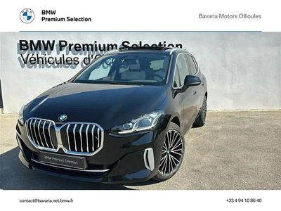 Noir Occasion 2022 BMW 220 Luxury Line Monospace | 32 790 €