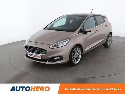Beige Occasion 2018 Ford Fiesta Vignale Citadine | 13 890 € (Prix juste)