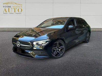 Noir Occasion 2022 Mercedes CLA200 AMG line Break | 34 490 € (Prix juste)