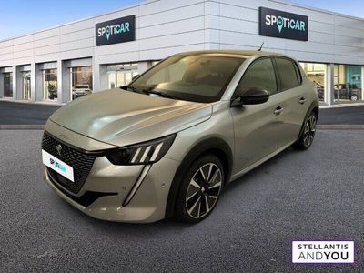 Gris Occasion 2021 Peugeot e-208 GT Citadine | 16 989 € (Prix juste)