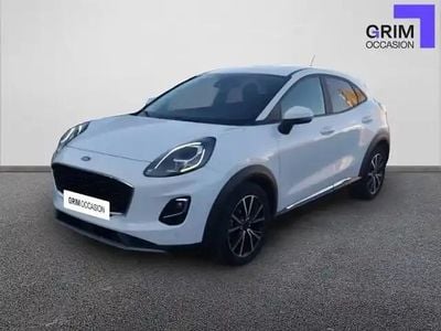 Blanc gla Occasion 2023 Ford Puma S | 18 390 € (Bon prix)