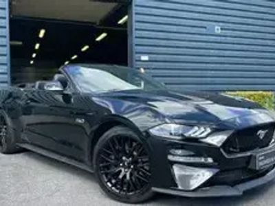 occasion Ford Mustang GT Convertible 450ch Bva10 Cabriolet Full Black 1e Main Malus Inclus En Stock