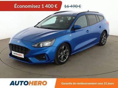 Bleu Occasion 2018 Ford Focus Business Edition Break | 15 090 € (Bon prix)