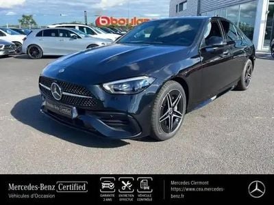 Noir obsidienne métallisé Occasion 2024 Mercedes C220 AMG line Berline | 59 990 €
