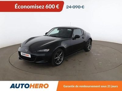 Occasion Mazda MX5 Selection 160 ch (117 kW) 2018 Noir Cabriolet