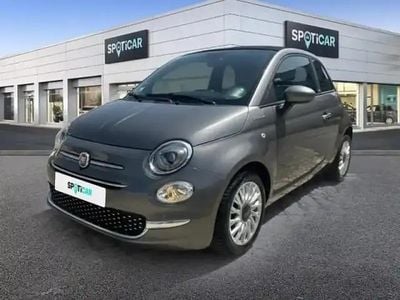 Electroclash grey métal Occasion 2021 Fiat 500C Lounge Cabriolet | 11 990 € (Bon prix)