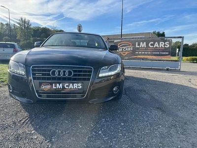 Occasion Audi A5 Cabriolet 212 ch (155 kW) 2009 Noir Cabriolet