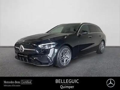 Noir Occasion 2025 Mercedes C220 AMG line Break | 59 490 €