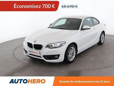 Occasion BMW 218 Sport Line 150 ch (110 kW) 2017 Blanc Coupé