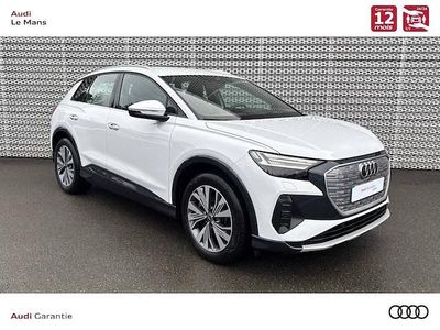 Occasion Audi Q4 e-tron Design 150 kW (204 ch) 2023 Blanc glacier métallisé SUV