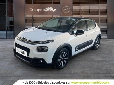 Blanc Occasion 2020 Citroën C3 PureTech Citadine | 11 990 € (Prix juste)