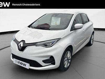 Blanc Occasion 2021 Renault Zoe Zen Citadine | 14 990 € (Prix cher)